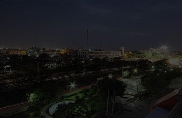 GandhiDham Night View at Arbuda Cab